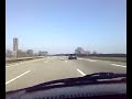 BASS und Raps�l-Jetta auf Autobahn