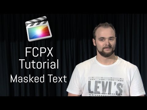 FCPX Tutorial - Masked Text