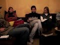 Garota Alema de 16 anos  pregando a  palavra
