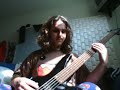 just a first take on my playing dragon quest 1's castle theme on bass. one of my favorites. video taken with the new playstation eye