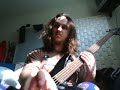 just a first take on my playing dragon quest 1's castle theme on bass. one of my favorites. video taken with the new playstation eye