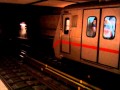 Waiting to take the metro in Athens