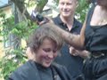 Me losing my hair on Thur. 4th Dec.