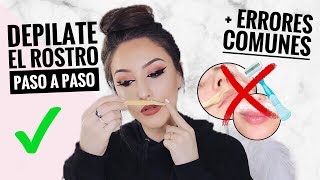 8 - Depilación de rostro con perfilador 8 - Depilación de rostro con perfilador