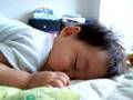 2009-01-01 | Funny Baby snoring ~> Hey, it is my son Ethan again. When I was watching TV, I heard some weird sound in the baby room. My wife asked me:"What ... (00:33)