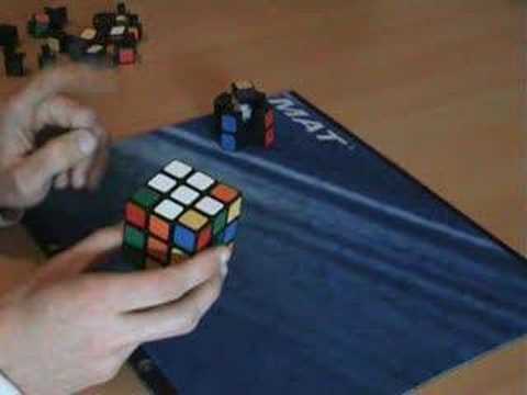 Complete beginners 3x3x3 tutorial - Step 1