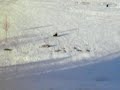 kathy and me sledding