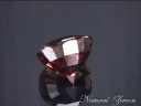 2.50ct OVAL NATURAL IMPERIAL PINK ZIRCON FROM TANZANIA
