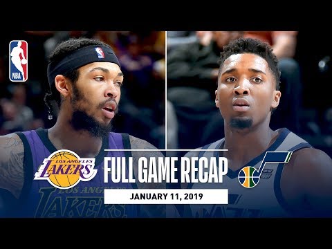 Video: Full Game Recap: Lakers vs Jazz | Donovan Mitchell Drops 33 Against Los Angeles