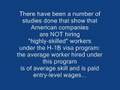 Bill Gates and the H-1B Visa, Chapter 2