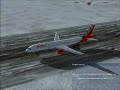 Final Approach Boeing 757-200 Air Berlin to Basel Mulhouse