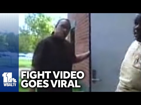 teacher student - A cellphone video of a confrontation that took place at a special education school in Baltimore County in September has gone viral on YouTube.