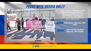 Peace With Russia February 5, Boston