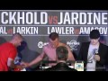 Strikeforce: Rockhold vs. Jardine Weigh-in