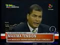 Resumen: Crisis diplom�tica en latinoamerica - 05-03-2008