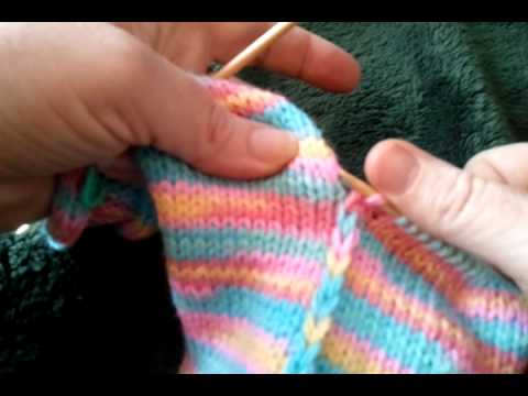 how to patch knitting
