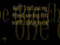 The Red Jumpsuit Apparatus- Face Down [Lyrics]