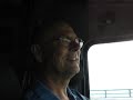 Kenworth Crossing the Mackinaw Bridge