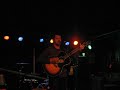 Jesse Lacey of Brand New performs Oh Comely at a special acoustic show at the Mercury Lounge in New York City on October 16, 2007 as part of the 2007 CMJ Music Marathon.