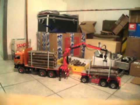 leimbach - Motorwagen Eigenbau mit Wedico,Scaleart,Osswaldteilen. Anhänger kompletter Eigenbau aus Messing und Alu bis auf die Reifen,Felgen und Federn.Kran ist von Lei...