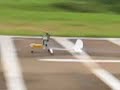 Giba e seu aeromodelo girosc�pio - 1o.V�o