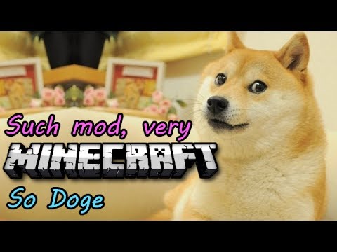 Such Minecraft Very Mod So Doge
