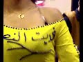 بنت ترقص لعيووون النصروكاتبه على صدرها فديت النصر