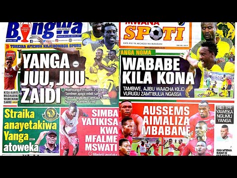MICHEZO Magazetini Jumanne 4/12/2018:Yanga Usipime,Yani Inachinja Tu.