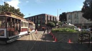 San Francisco Cable Car cab ride.