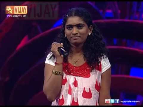 velli - Soniya sings Velli Salangaigal from Kadhal Oviyam in Lifeline Round.