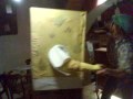 Last night we went to a local pub because of Carnival. I was masked as Spongebob Squarepants. Enjoy my dancing!
