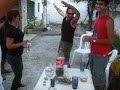 El loco Teciano dançando o CRÉU.