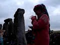 Hula Hoop at Stonehenge , Summer Soltice 2007