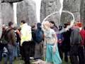 Hula Hoop at Stonehenge , Summer Soltice 2007