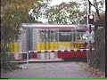 Bremer Straßenbahn 1992, 4x Wegmann, Linie1 bei Züricher Str
