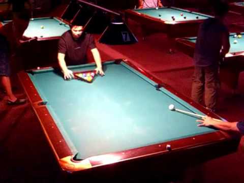 how to sink off the break in pool