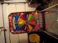 Spin to win. Roll the ball down to get the wheel to spin and win tickets. A must have game in any arcade. Its for sale. TICKET REDEMPTION GAME. made by lazer tron. not sure on the year.