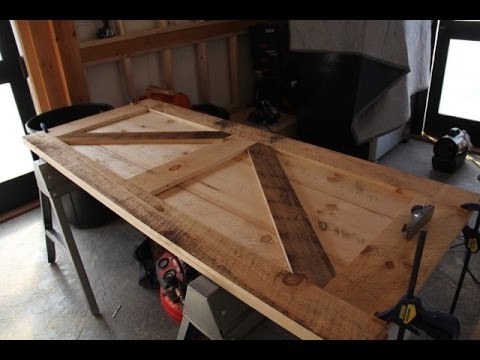 how to build a door