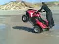 quad on d back wheels
