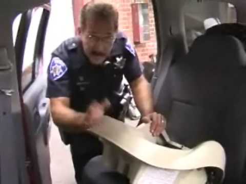 how to fasten graco car seat without base