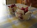 ricetta - coppa gelato torroncino amaretti lamponi e ostie