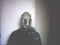 rubber and gasmask breathing