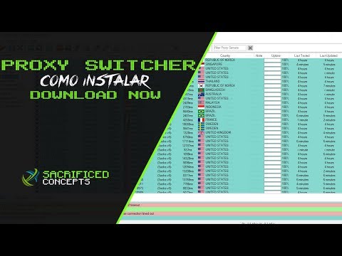 Como instalar o Proxy Switcher Pro 2018