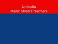 Umbrella - Manic Street Preachers Umbrella - Manic Street Preachers