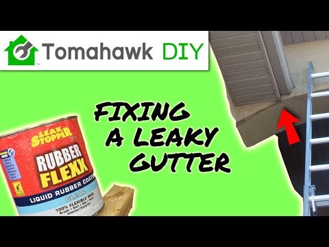 Fix a Leaky Gutter – Quick Repair – Richard Hintz’s Blog