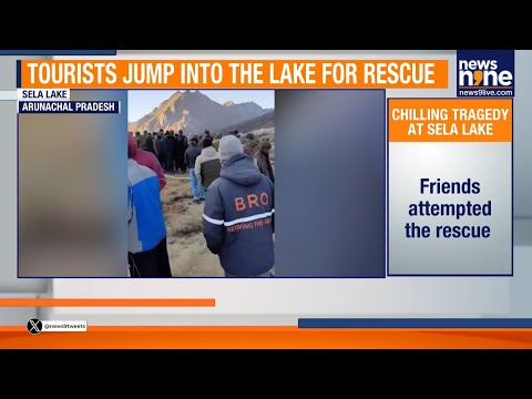 Arunachal Tragedy: Kerala Tourists Drown in Frozen Sela Lake Rescue Ends in Horror | NEWS9 Live
