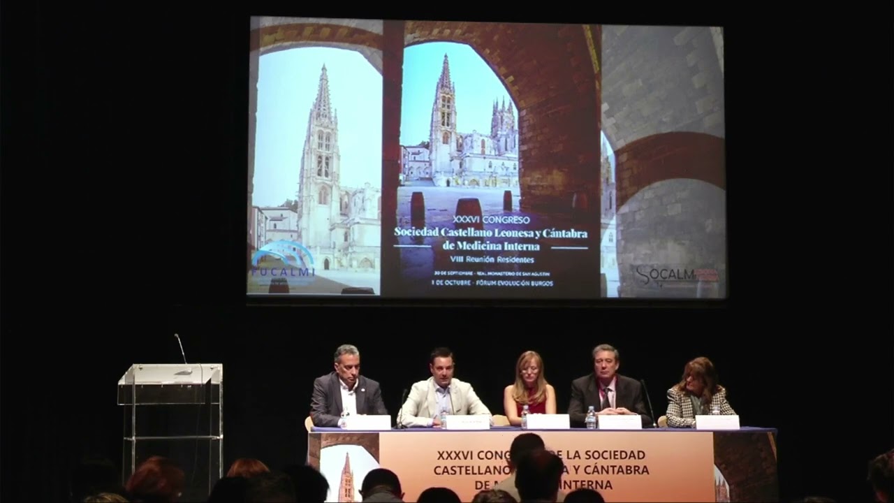 Inauguración Congreso SOCALMI Burgos-2022