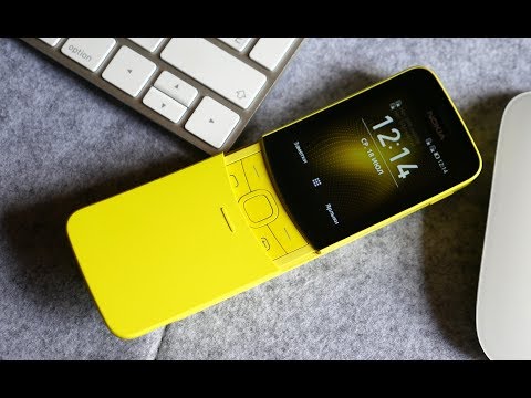 Обзор Nokia 8110 4G (yellow)