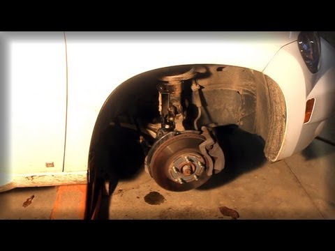 DIY easy front strut replacement Chevy HHR & most other vehicles – MacPherson change swap shocks