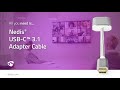 USB-C™ 3.1 Adapter Cable - CCTB64580AL02 (EN)